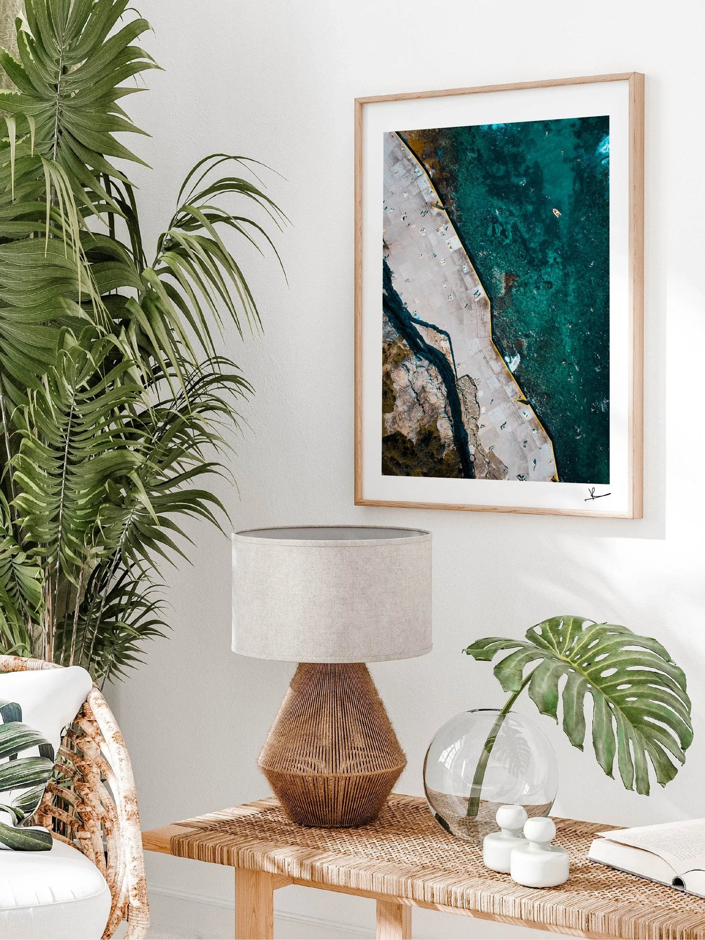 Clovelly Beach 01 - Wall Art Print