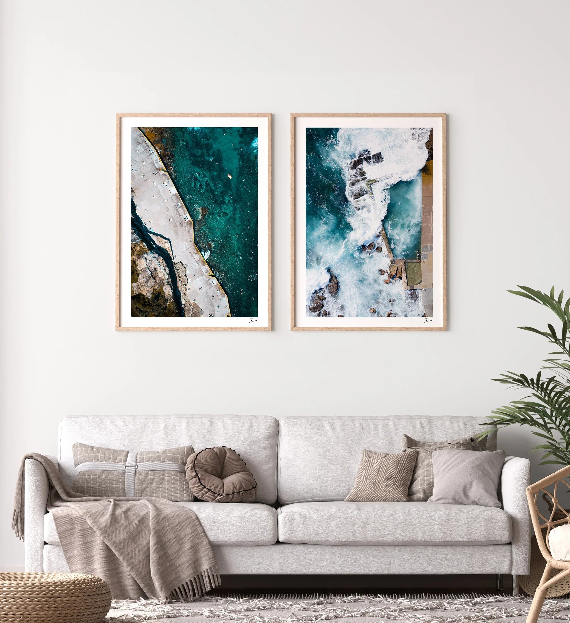 Clovelly Beach 01 - Wall Art Print